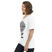Load image into Gallery viewer, Unisex Short Sleeve V-Neck T-Shirt (Don&#39;t Spoil the Soil) (Double-Sided Print)

